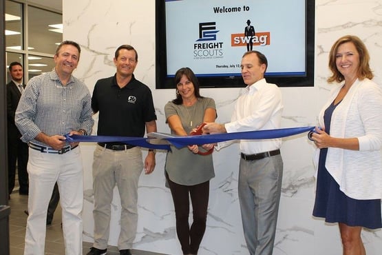 Atlanta Office Opening PBD Worldwide Freight Scouts Swag Promo