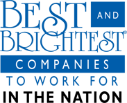 Best & Brightest Companies to Work For - Nationally PBD Blue & Black Logo