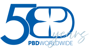PBD 50th Anniversary Sign